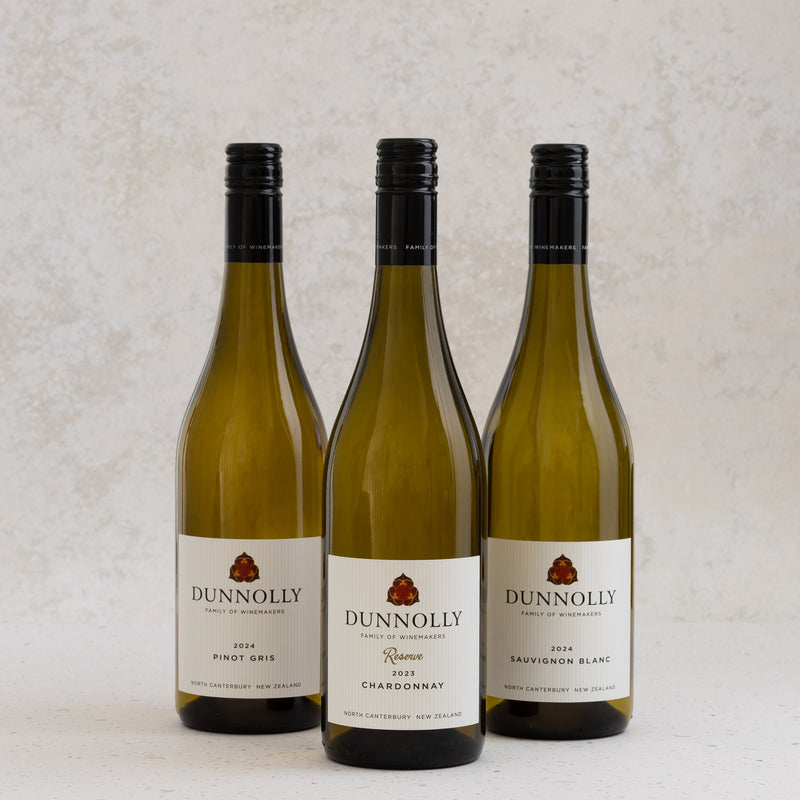 Dunnolly 3 bottle pack. Sauvignon Blanc, Chardonnay, Pinot Gris