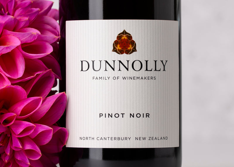 Dunnolly Pinot Noir NV – floral arrangement